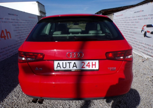 Audi A3 cena 17900 przebieg: 242000, rok produkcji 2012 z Sompolno małe 191